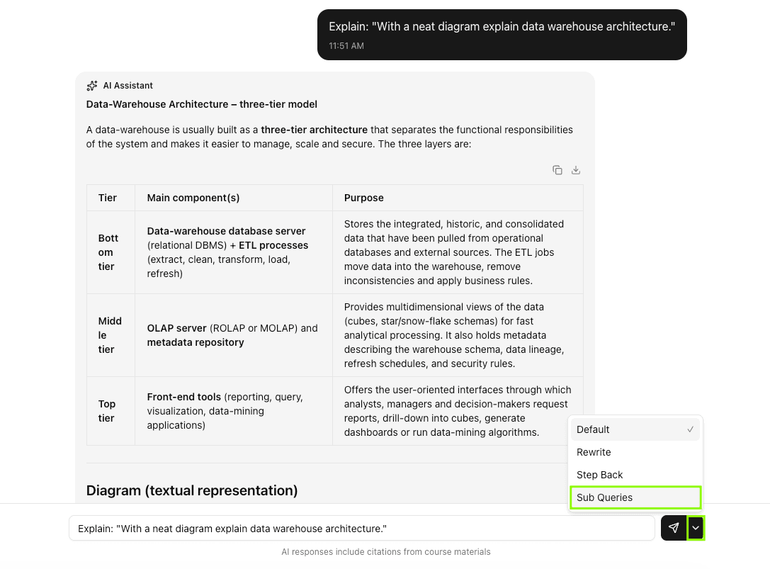 What are the different retrieval methods and when should I use them? - Screenshot 1